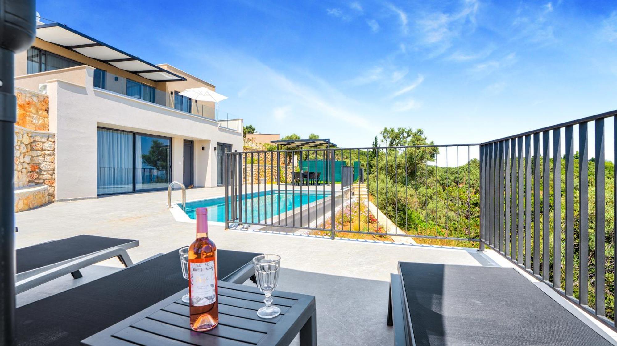Ecstasy Luxury Villas Apolpaina Eksteriør bilde