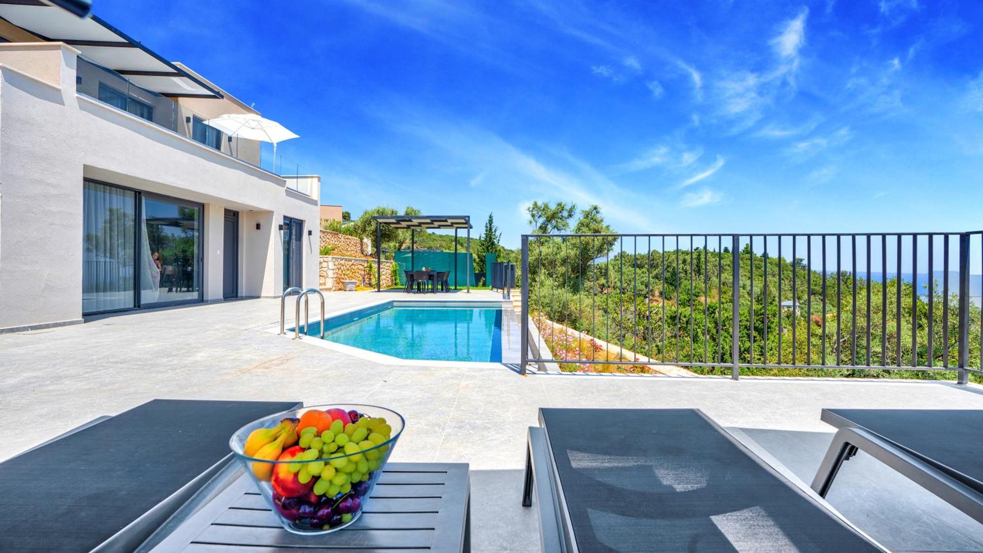 Ecstasy Luxury Villas Apolpaina Eksteriør bilde