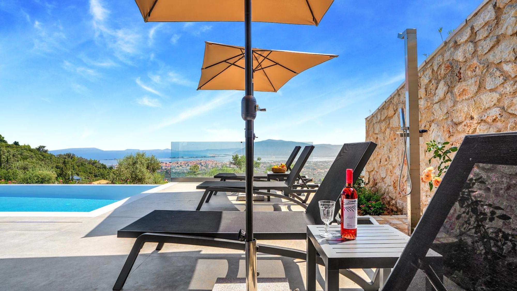 Ecstasy Luxury Villas Apolpaina Eksteriør bilde