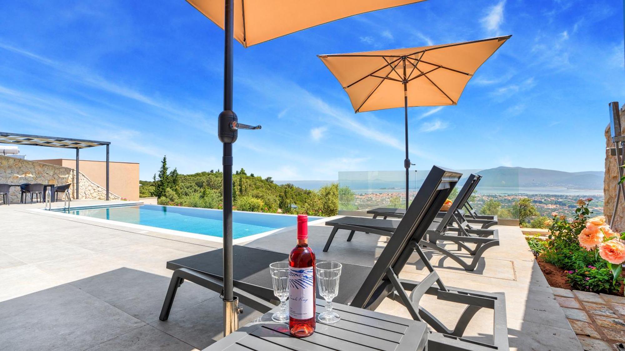 Ecstasy Luxury Villas Apolpaina Eksteriør bilde