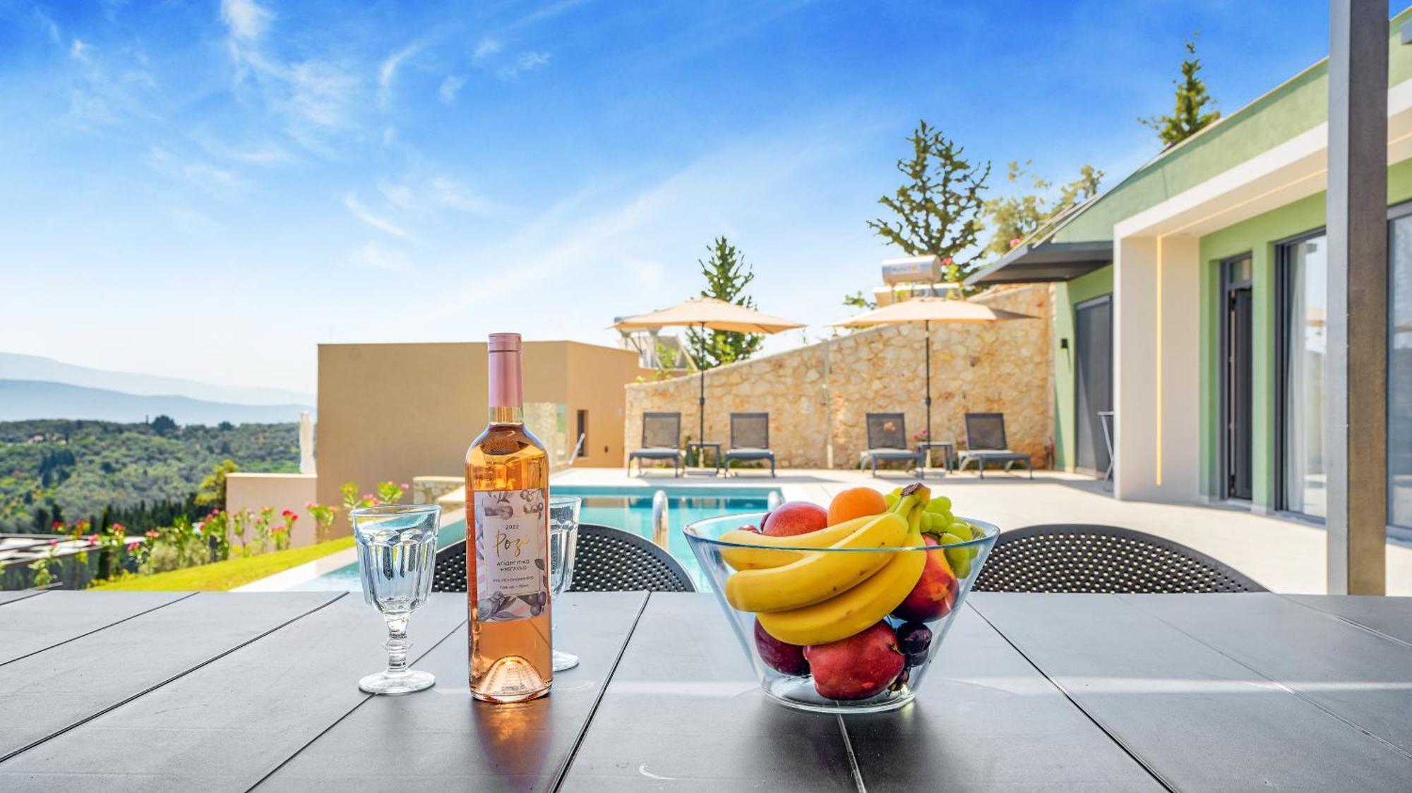 Ecstasy Luxury Villas Apolpaina Eksteriør bilde